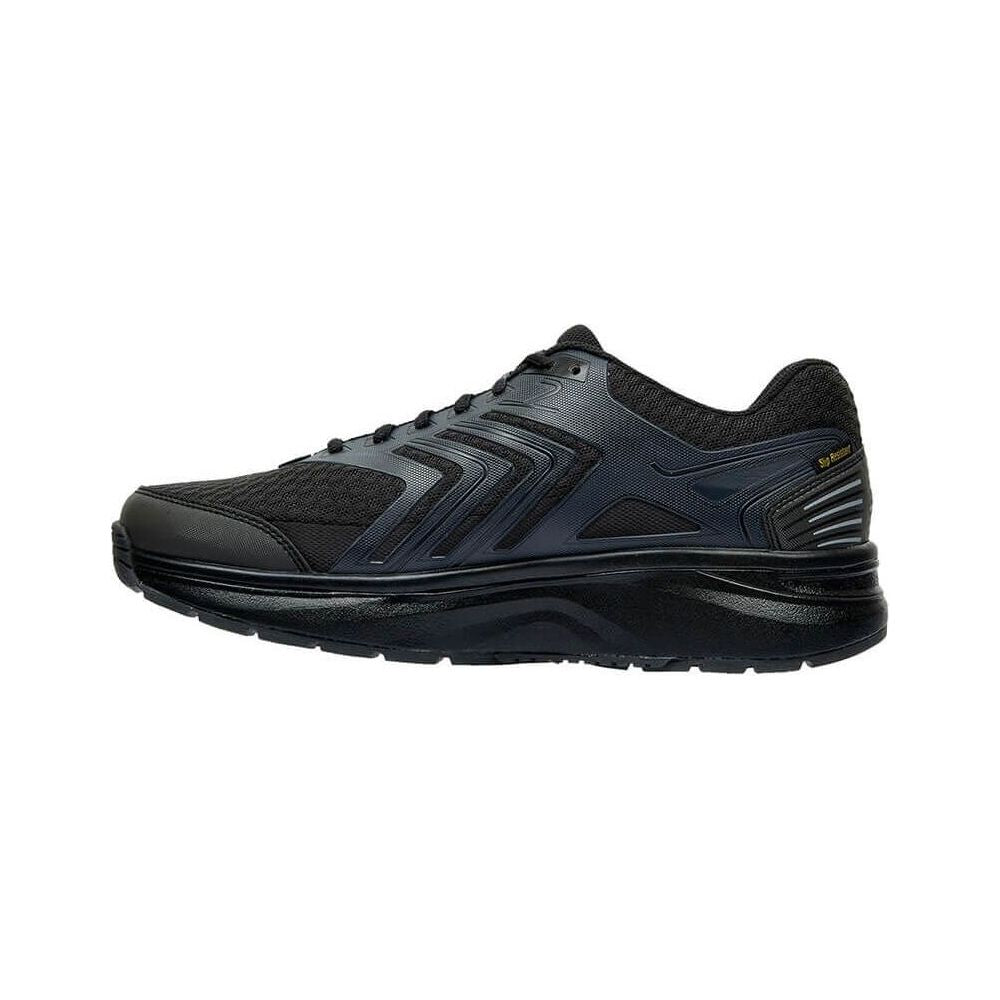 JOYA FLASH SR, SKO HERREFlash SR Black:
 Sporty sneakers med sklisikker såle, med en pustende mesh-overdel forsterket med sveisede detaljer. Implementert med Joya Active såleteknologi som g